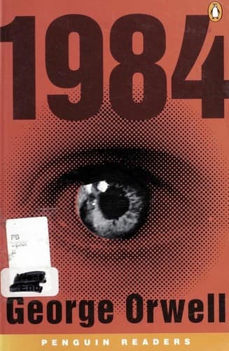 Capa do livro 1984