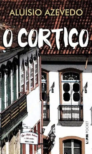 Capa do livro O Cortiço, de Aluízio Azevedo
